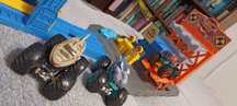 Tor Hot Wheels Demolka na stacji Monster Truck