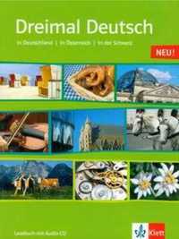 Dreimal Deutsch Lesebuch + CD - praca zbiorowa