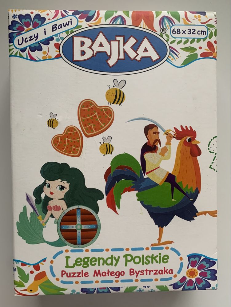 Puzzle Legendy Polskie, 98 el.