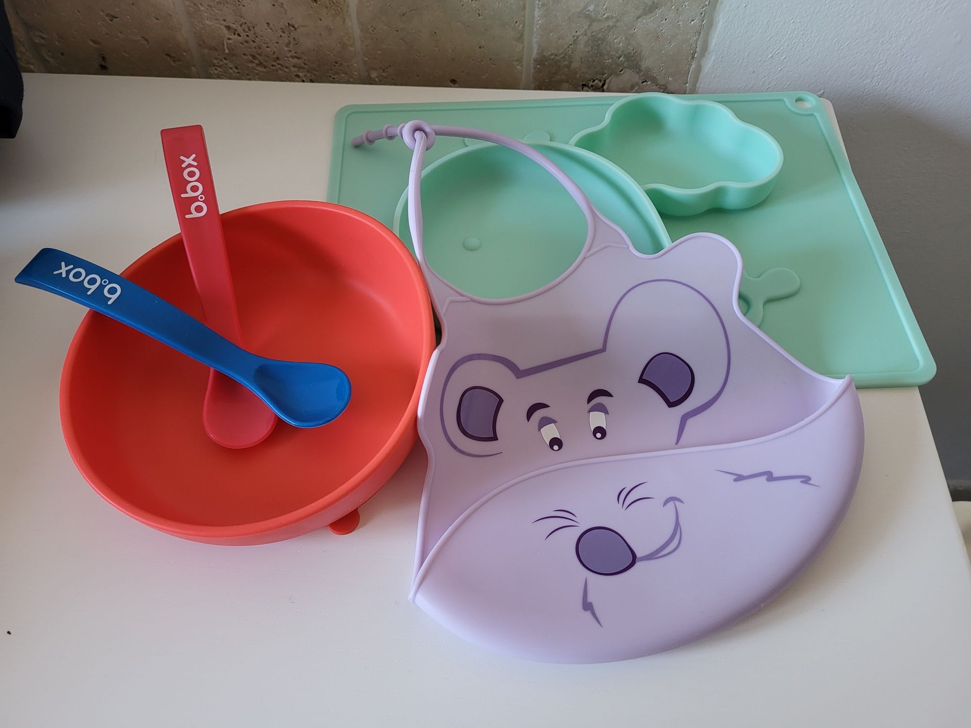 Silikonowe naczynia dla dziecka