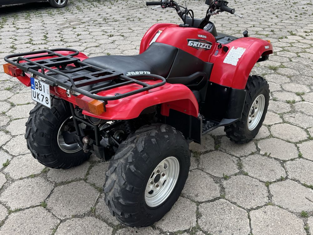 Yamaha Grizzly 660,2003, zarejestrowany