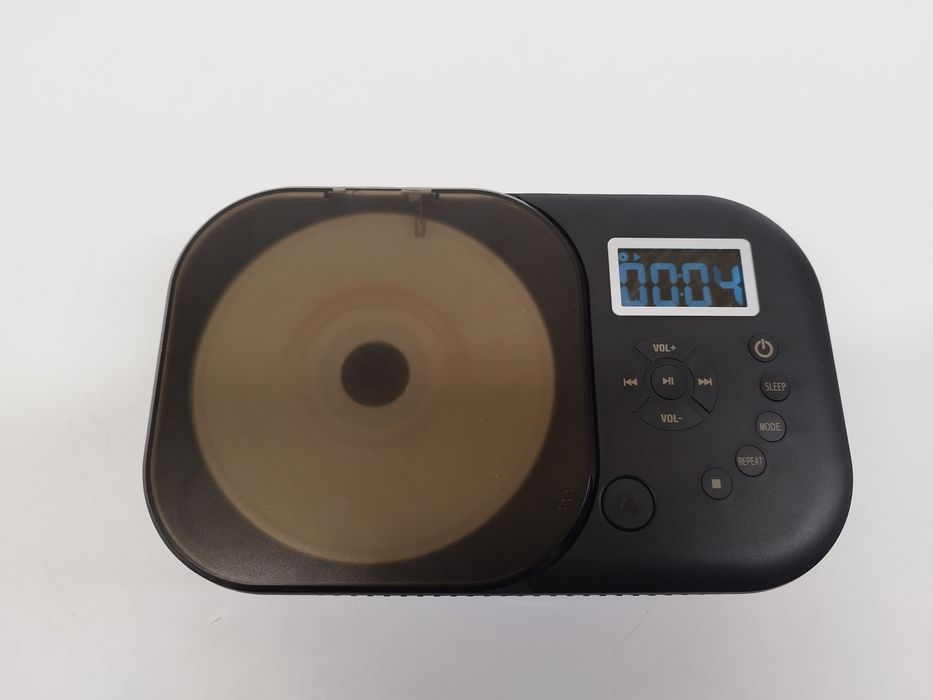 Przenośny odtwarzacz CD z radiem FM bluetooth wbudowane głośniki