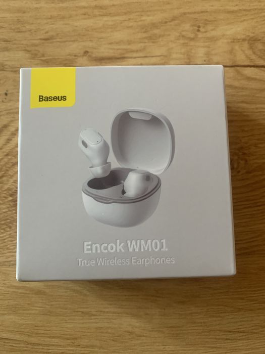 Słuchawki Baseus WM01, nowe