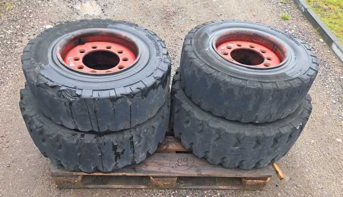 Linde H50  koła 355-15    250-15  komplet pełne