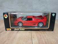 Model Auta Ferrari F50 1:18 Maisto – Special Edition Lata 90