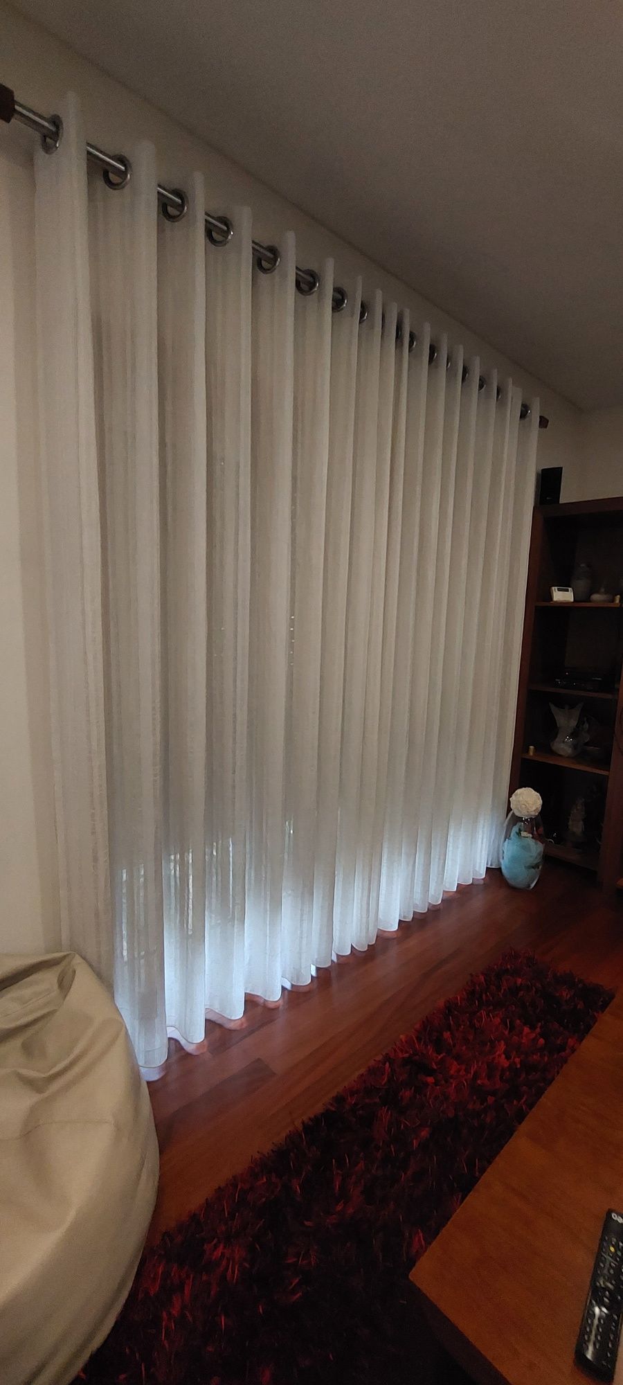 Cortinados como novos