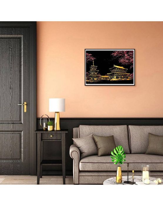 Obraz Zdrapka Zdrapywanka Malowanie Zestaw Tęczowa