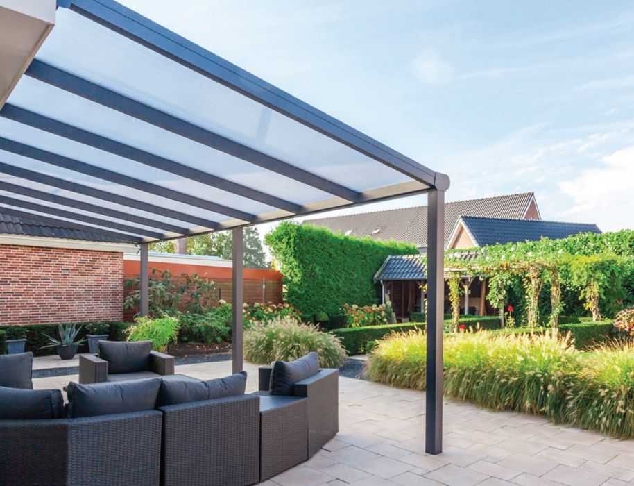 Zadaszenie tarasowe 4*2.5 poliwęglan 16mm szybkie wykonanie Promocja