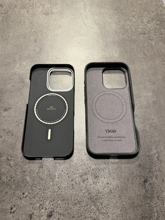 Чехол pitaka iphone 16 pro карбон алькантара