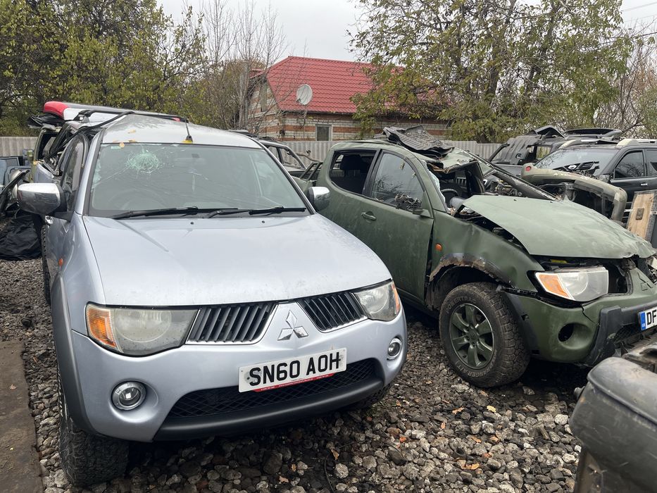 Авторазборка шрот запчасти разбор Mitsubishi L200 2.5d 06-14г л200