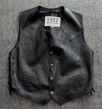 Жилетка шкіряна мото 1957 Legendary Jacket Firenze Made in Italy