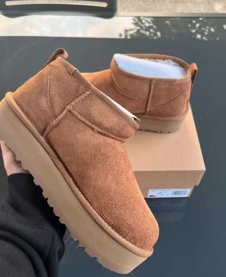 UGG Classic Ultra Mini Platform Boot Chestnut R.40