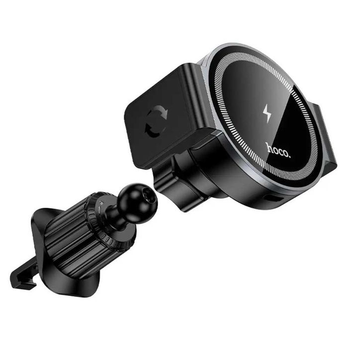 MagSafe тримач Hoco HW35 магнітний з бездротовою зарядкою у дефлектор