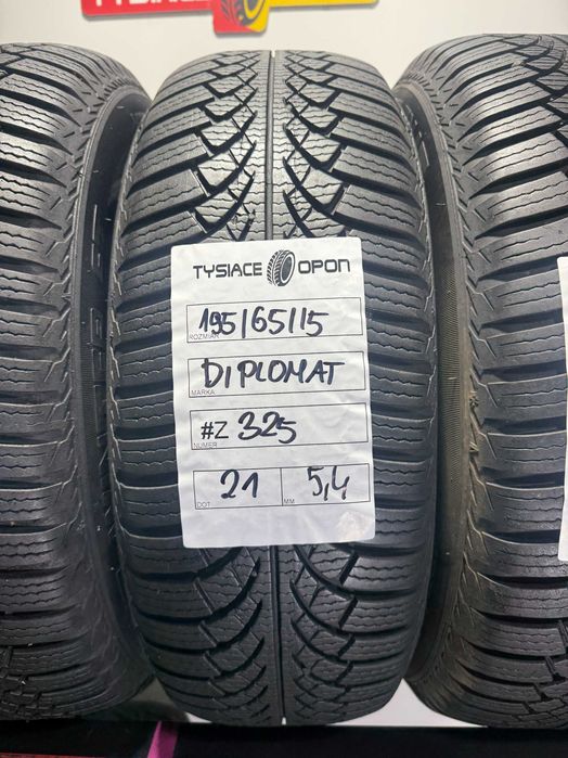 Opony Zimowe 195/65/15 Diplomat WinterST Komplet #Z325