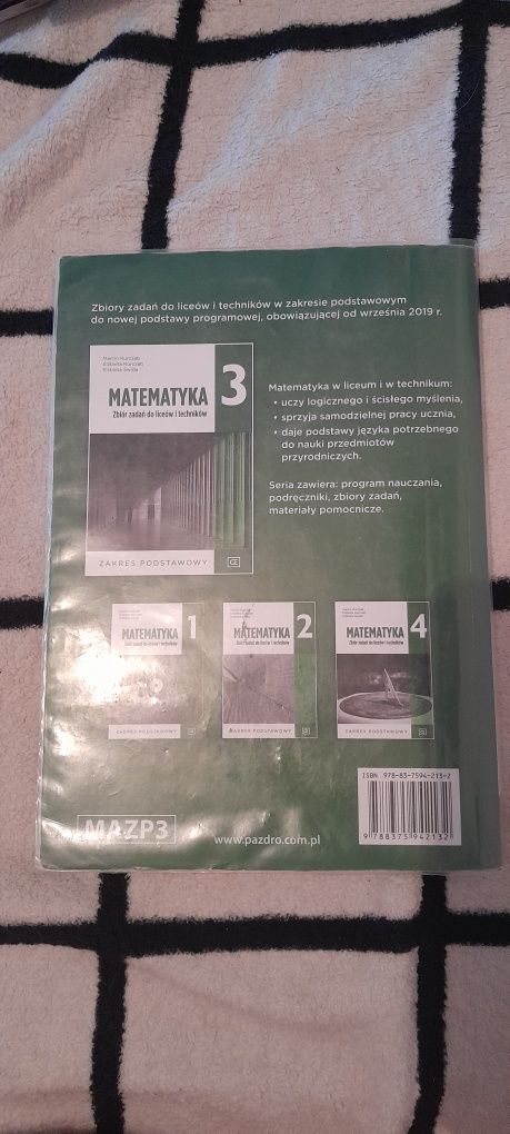 Matrmatyka 3 i 4. Zbiór zadań.