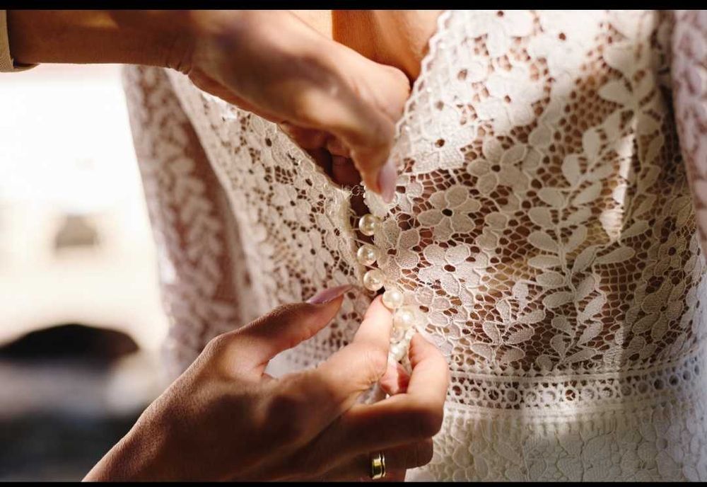 Suknia ślubna z salonu Marifeld – stan idealny, po czyszczeniu