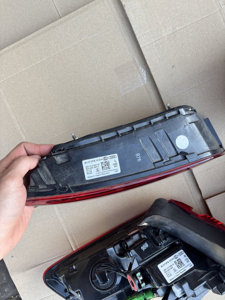 Komplet tylnych lamp do Audi A3 Sportback lift 2019r full led matrix