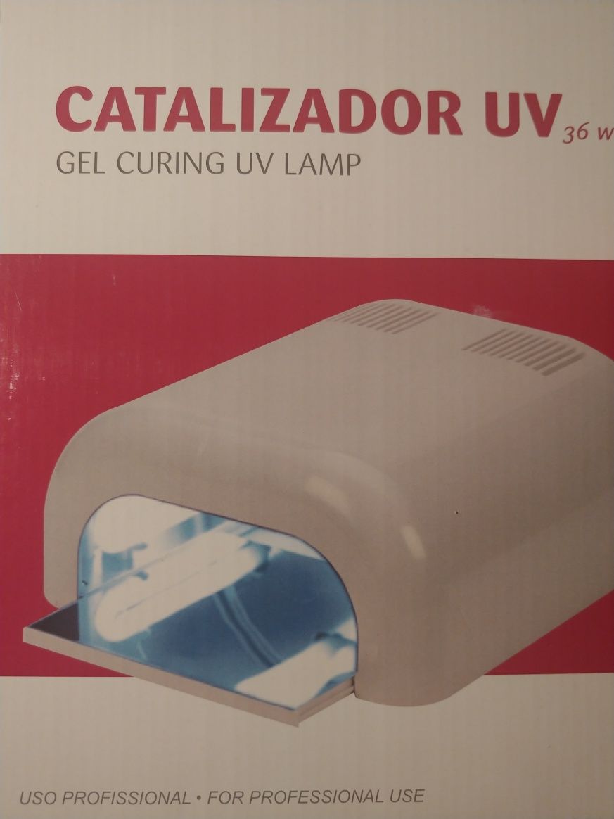 Catalizador UV Verniz Gel 36 watts
