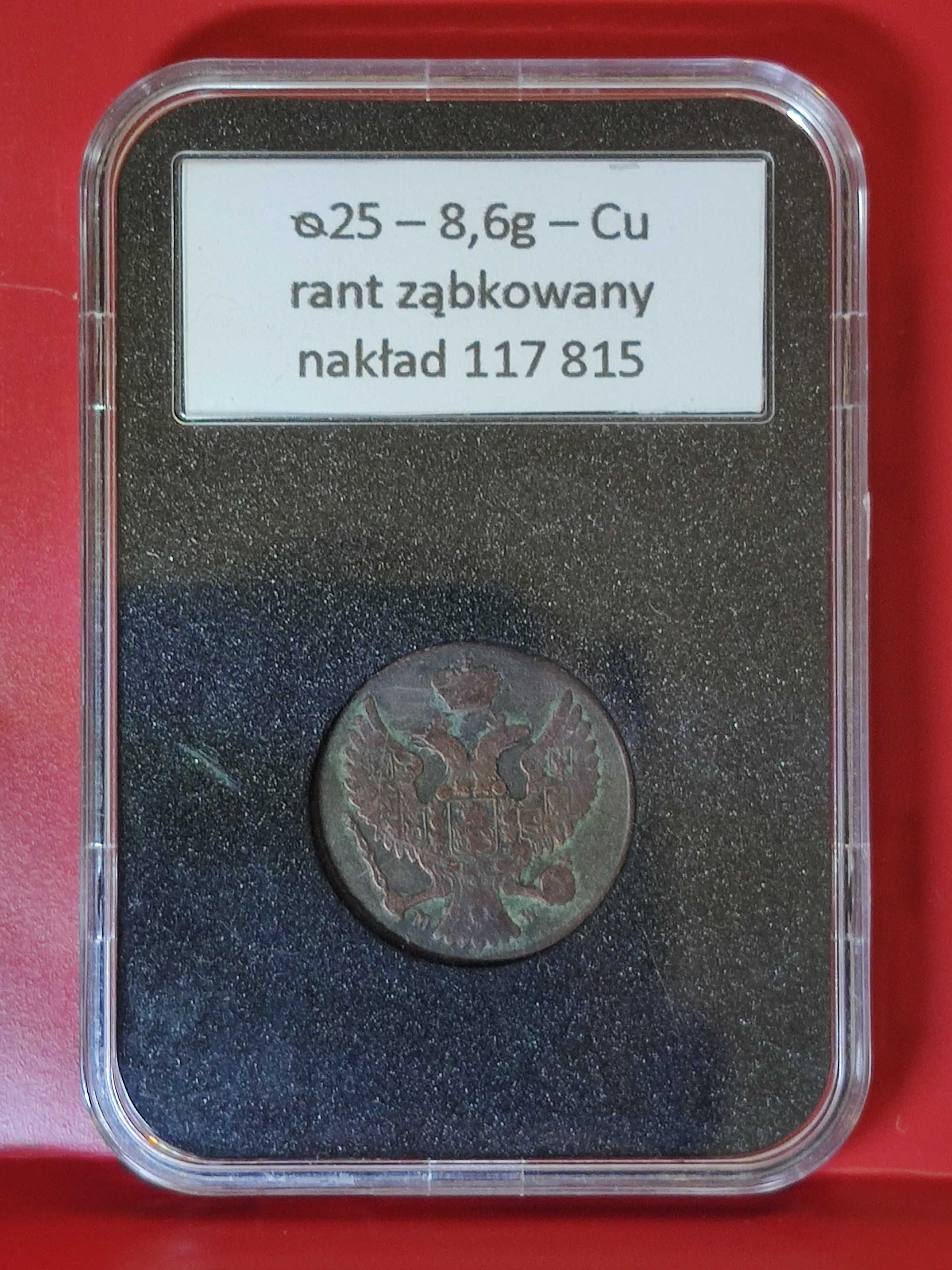 3 Grosze 1840r. MW w slabie
