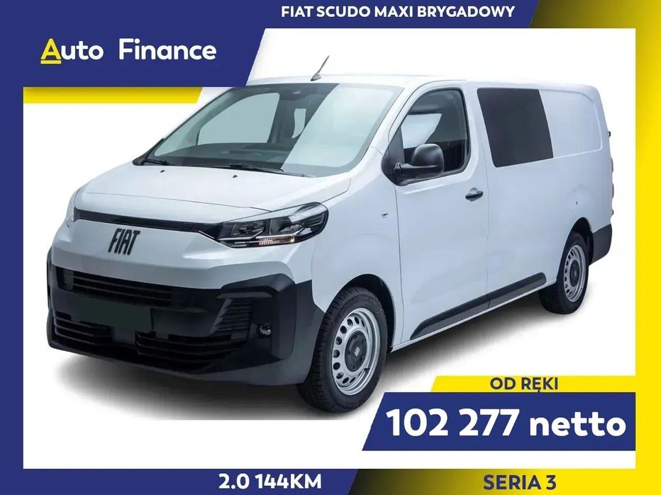 Fiat Scudo Brygadowy 144KM  | Od Ręki