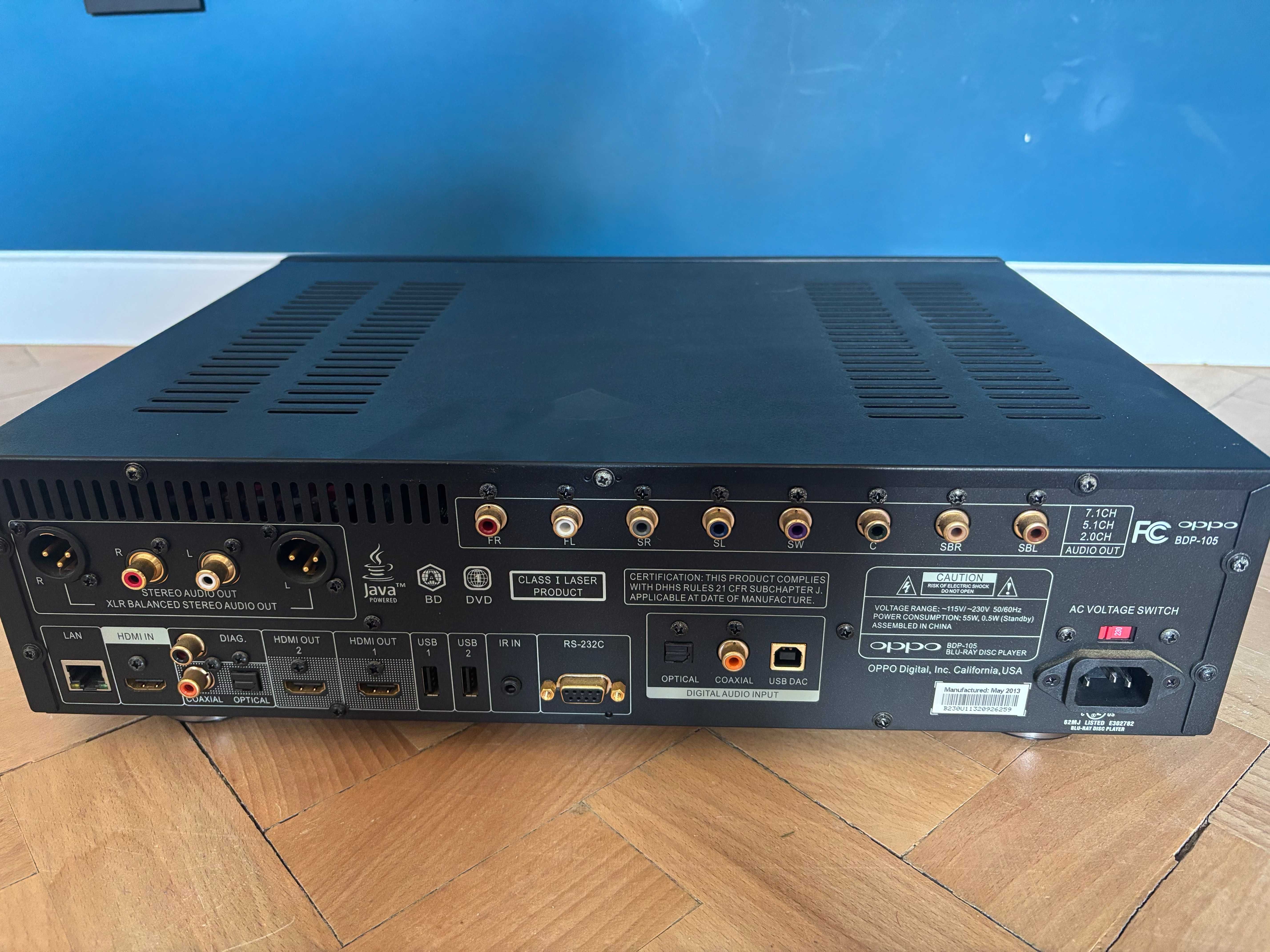 Odtwarzacz Blu Ray Oppo BDP-105