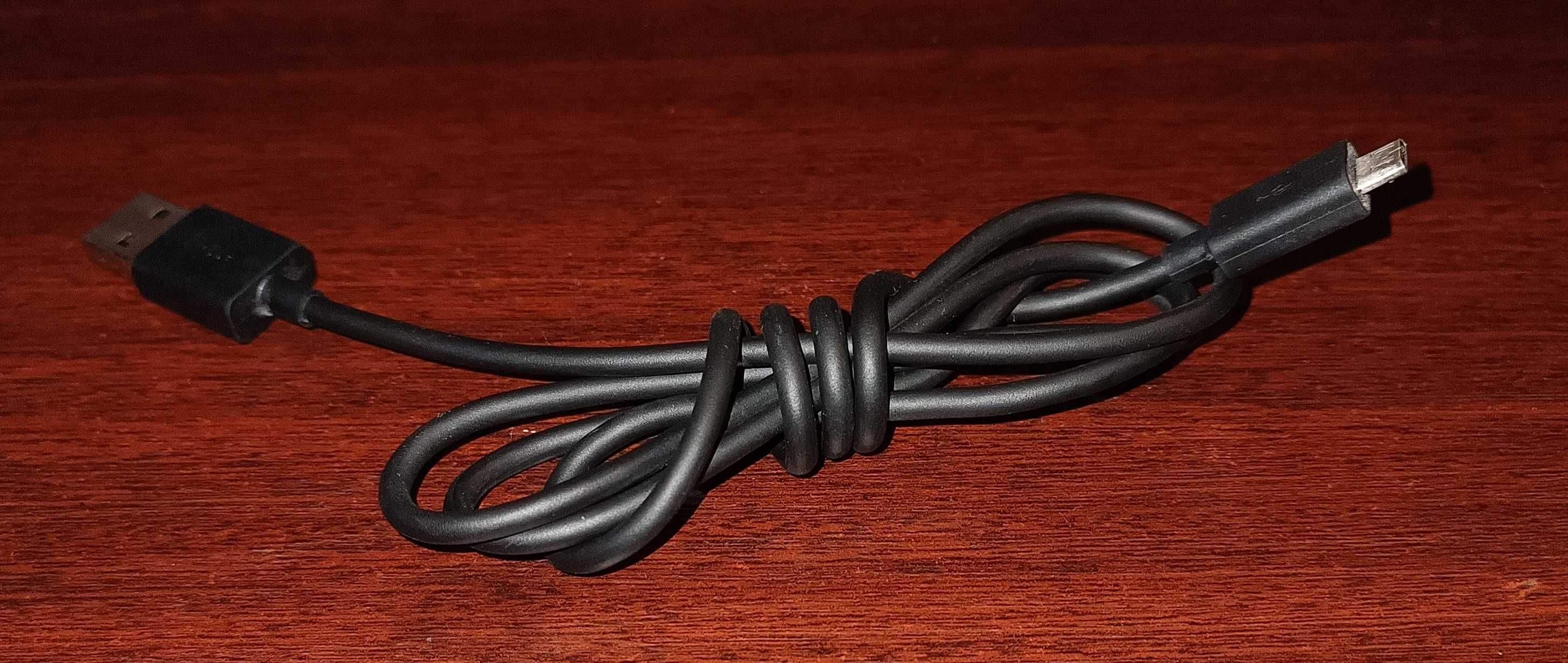 Kabel mini przewód USB – USB A czarny, długość 100 cm