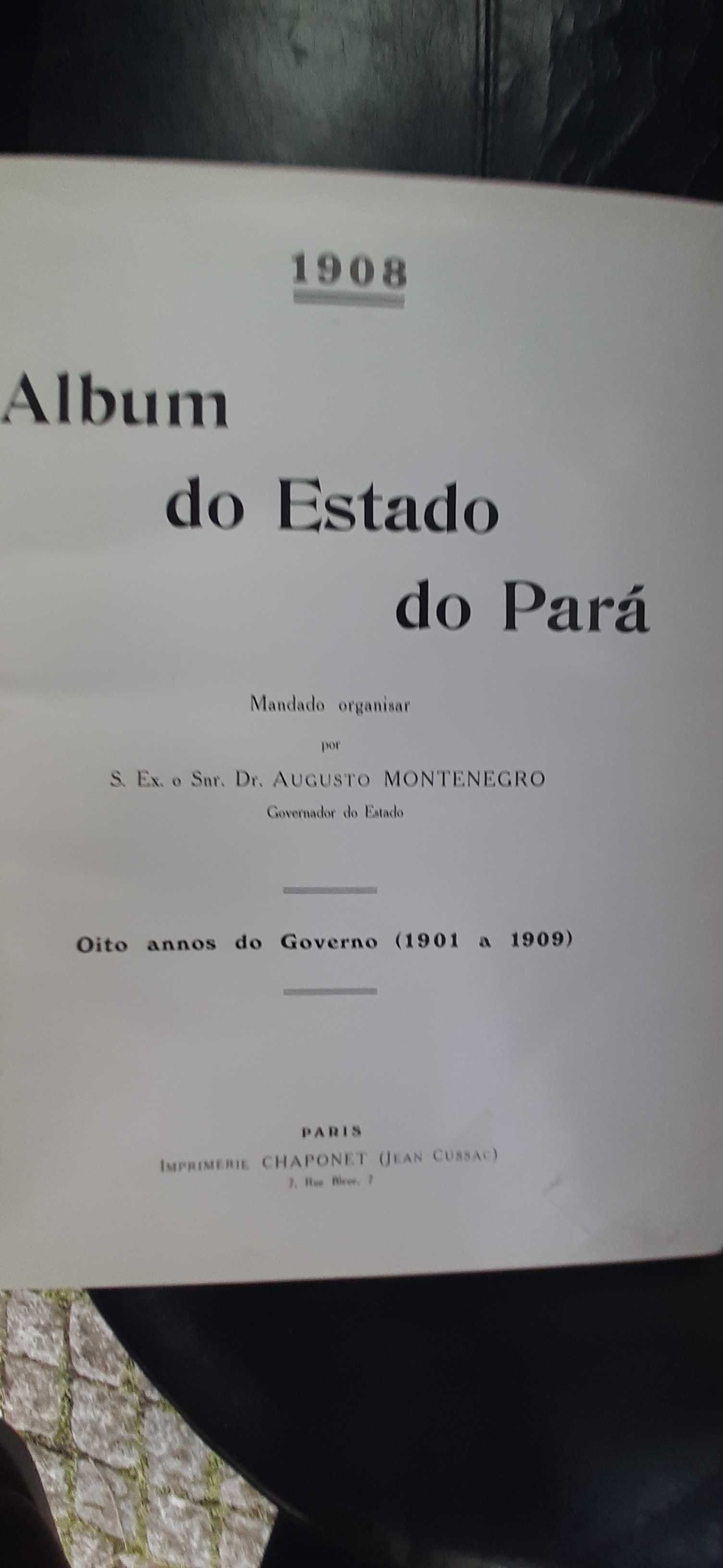 Livro raro 1908 Brasil