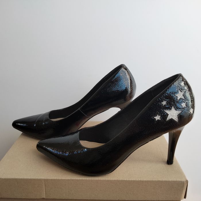 Czarne szpilki Jenny Fairy r. 40/41