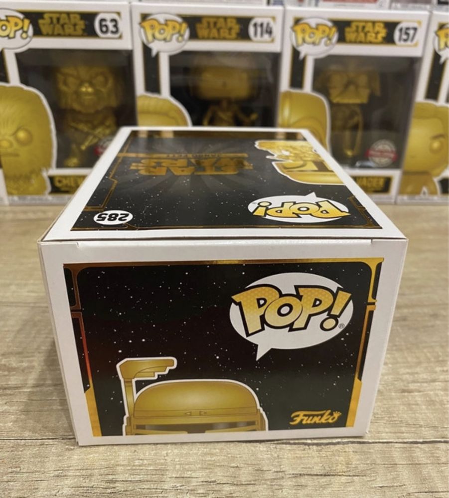 Funko Pop Star Wars 285 Jango Fett (Gold)
