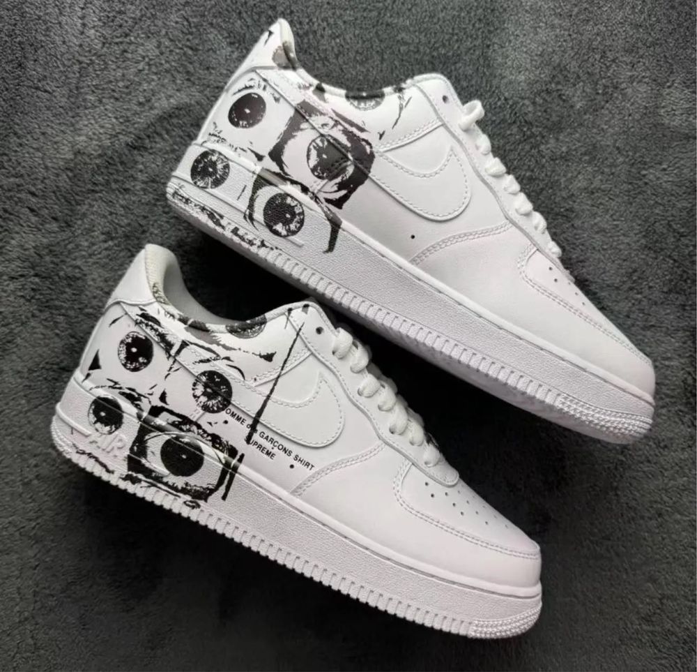Кросівки Nike Air Force 1 Low x Comme des Garçons x Supreme