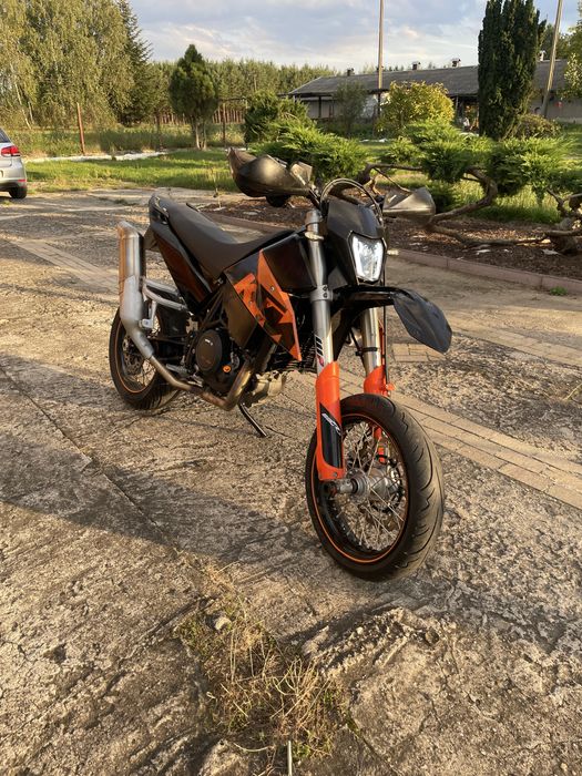 KTM 690SM nowy silnik, przebieg 4800km,mapy TCS ABS