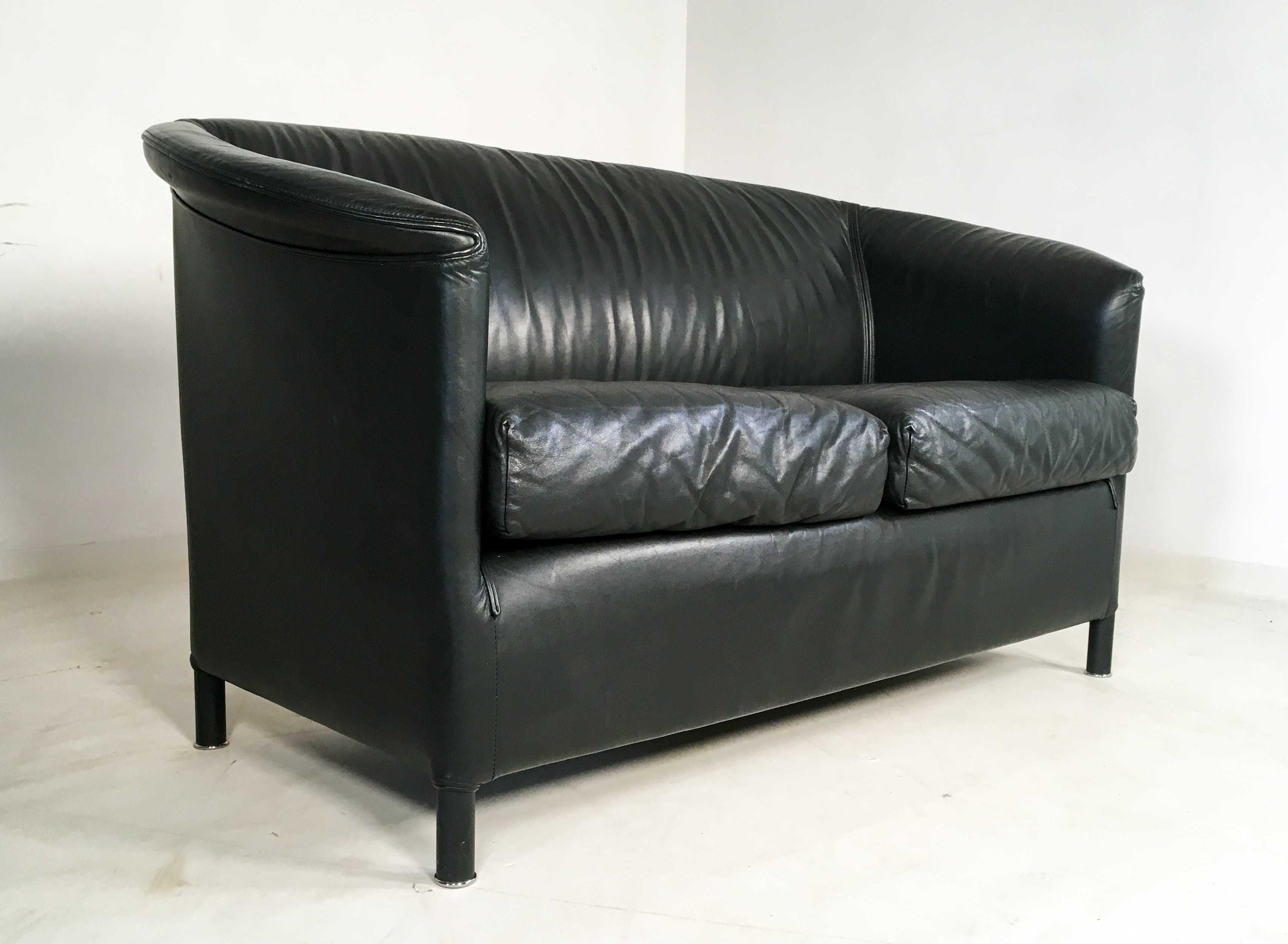 Wittmann sofa Aura proj Paolo Piva skóra lata 80 90 vintage design