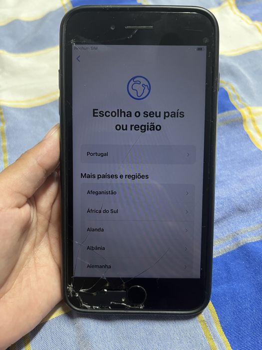 Iphone 8 plus c/Cabo, Fone e capa.