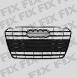 Решітка радіатора AUDI A5 (B8), 11.2011 - 06.2016, без парк. отв,