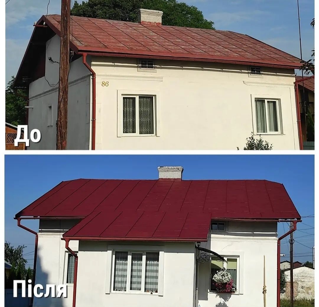 Якісне та недороге фарбування дахів