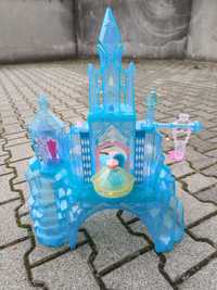 Zamek dla lalek zabawka ze światełkiem przezroczyste elementy