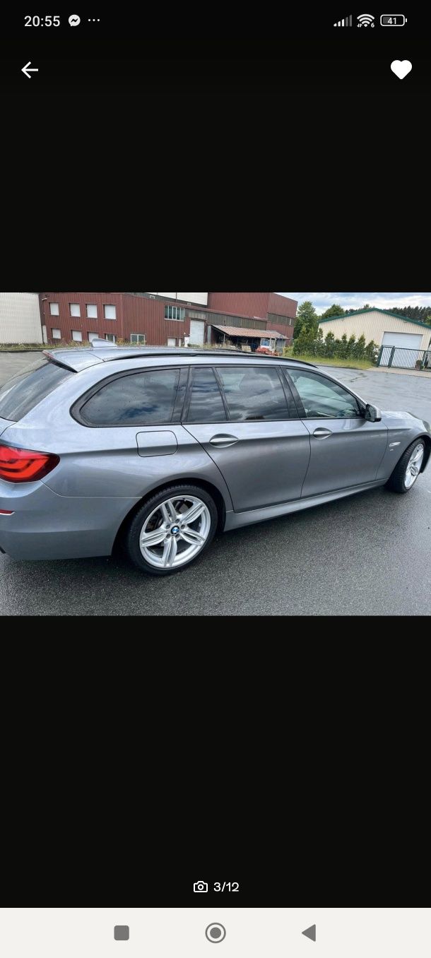 BMW 5 F11 550d A52 maska zderzak drzwi klapa blotnik/ 668/ 416 /a300