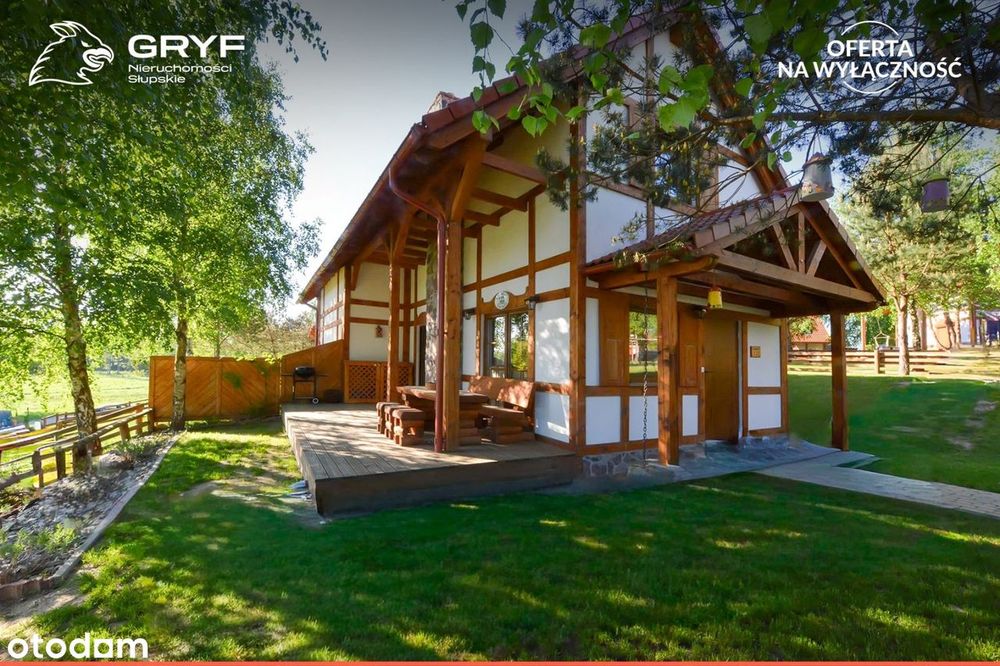 domek 53 m2 na Kaszubach nad jeziorem!