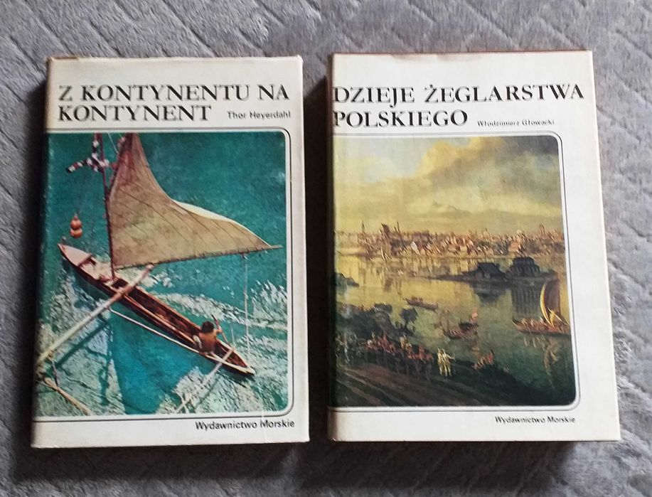 Dwie książki o żeglarstwie