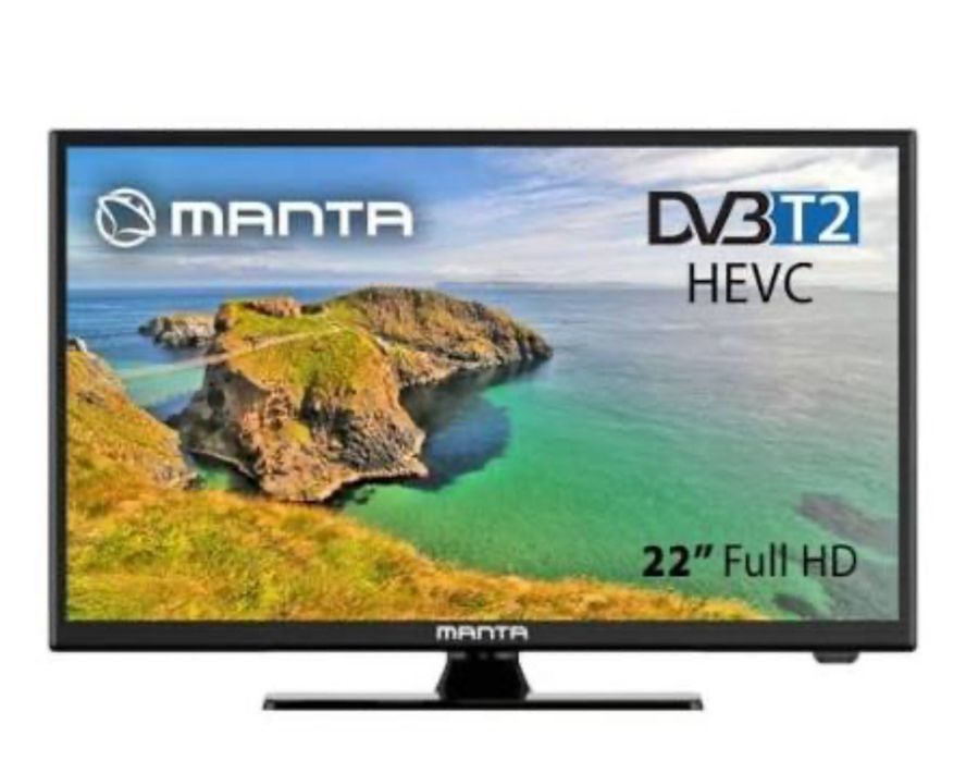Manta telewizor TV 22 cale do Zakładu Karnego lub Aresztu 22LFN123D