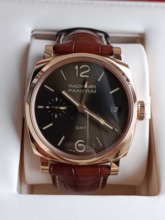 Panerai Radiomir 1940 3 Days GMT Oro Rosso Limited Edition 300 sztuk.