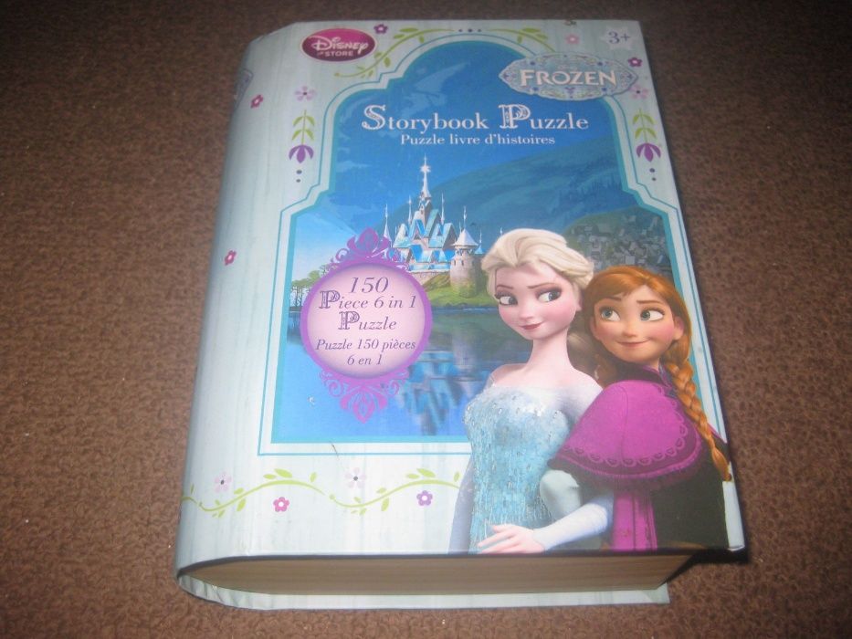 Puzzle/Livro de Histórias do "Frozen"