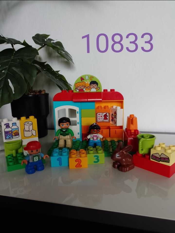 LEGO Duplo Mickey 10898, łódka Miki i Minnie 10881, przedszkole 10833