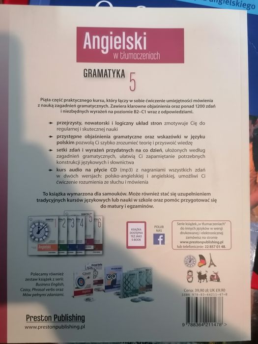 Angielski w ćwiczeniach cz 5