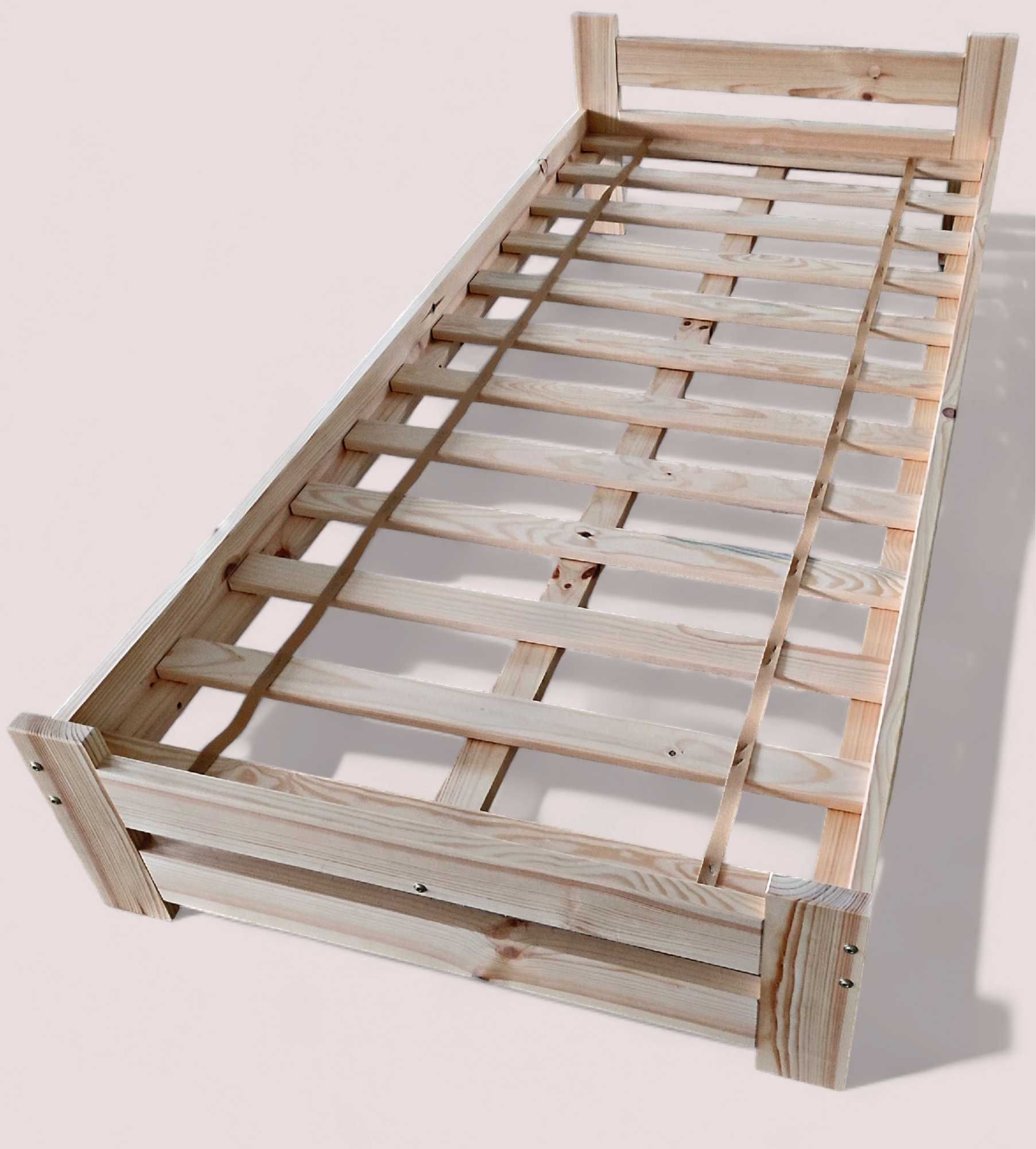 Łóżko drewniane sosnowe - Producent