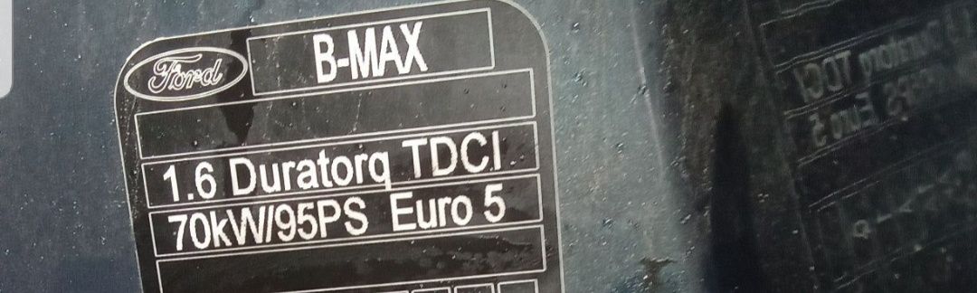 Silnik DV6D E5 1.6 TDCI HDI 84 tys km Ford B-Max