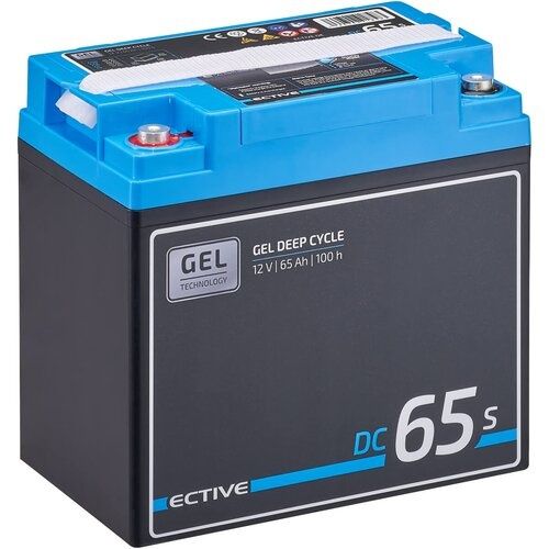 Акумулятор гелевий ECTIVE DC 65S GEL з РК-дисплеєм