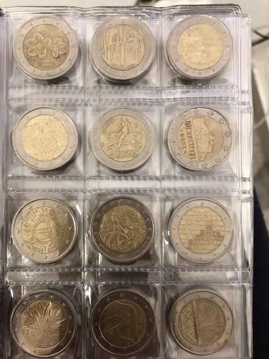 Coleção de moedas de 2€
