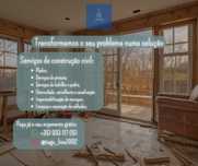 Serviços Construção Civil,Pinturas, Restauração de casas antigas