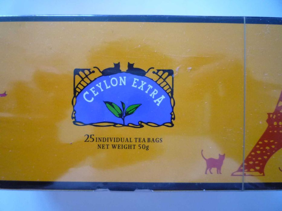 Janat Ceylon Extra cejlońska herbata czarna w saszetkach 25 szt 50g